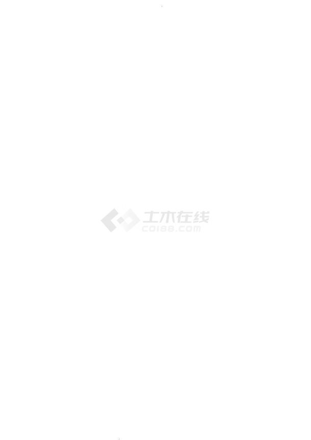 3万吨污水处理厂初步设计建施cad图纸-图一