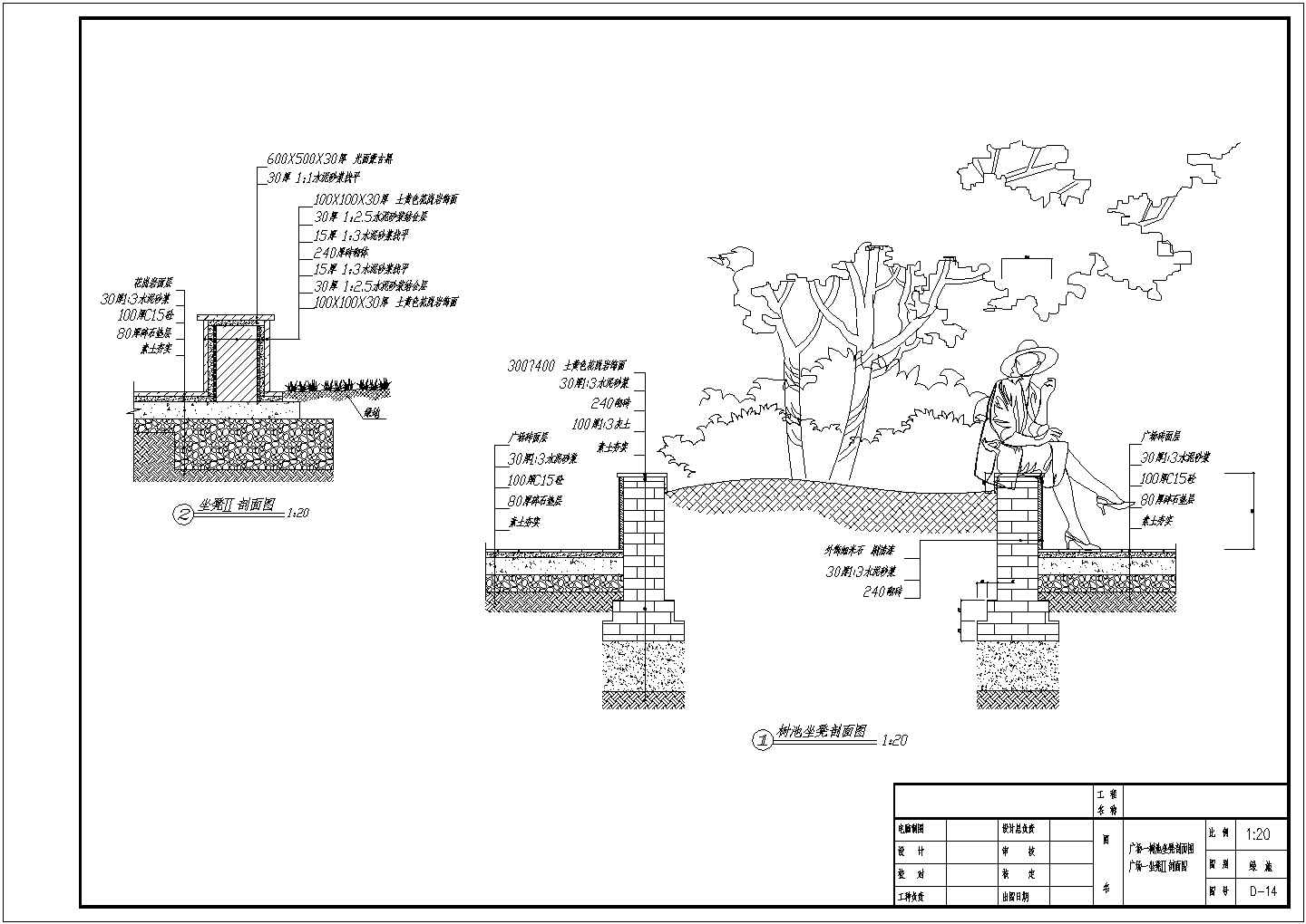 某地高陵广场景观绿化全套施工图纸