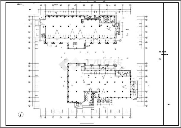 某地一套详细的艺术钟楼建筑图（全套）-图一