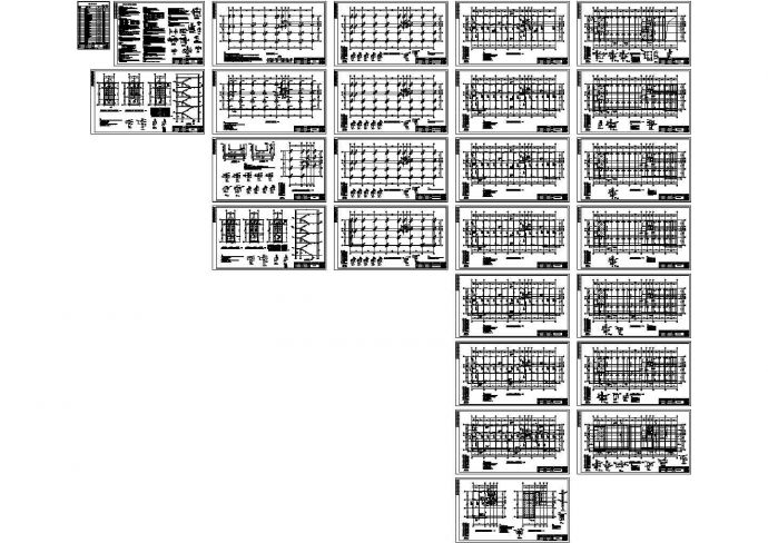 宁波市鄞州区七层住宅楼建筑结构图（含设计说明）_图1