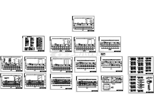 寿光市某六层医院综合楼电气设计CAD图纸-图一