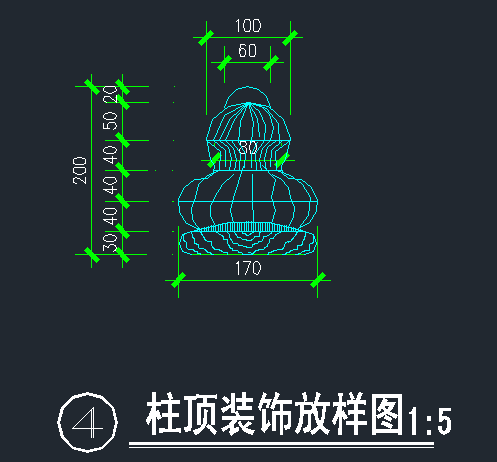 东莞某森林公园园林施工图纸（含设计说明）-图二