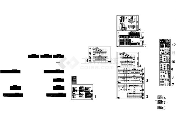 4739.98平米地下一层地上六层框架住宅楼投标文件编制(清单报价、建筑结构图)-图一