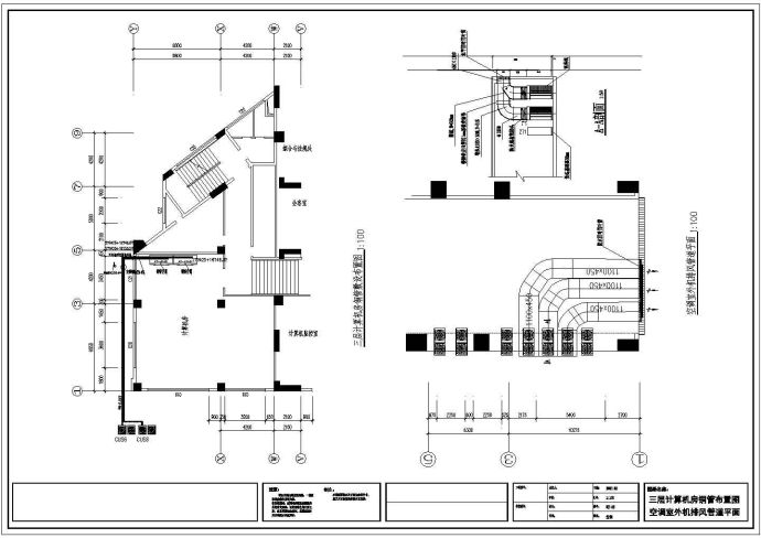 某地4层框架结构办公楼暖通空调设计施工图_图1