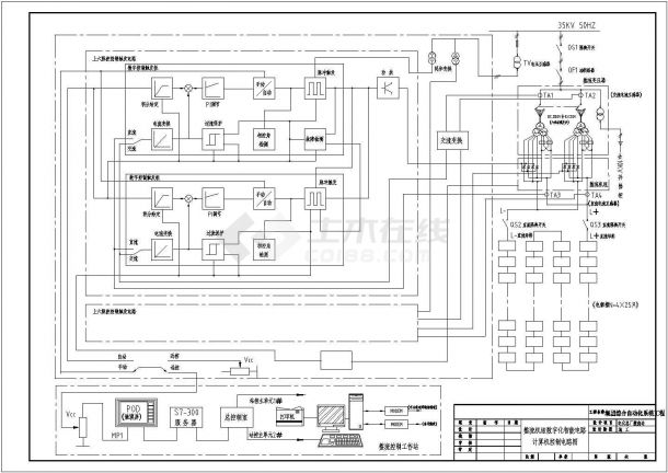 整流机组数字化智能电路计算机控制电路CAD图-图一