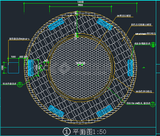 某地戏水池给排水图纸（标注详细）-图二