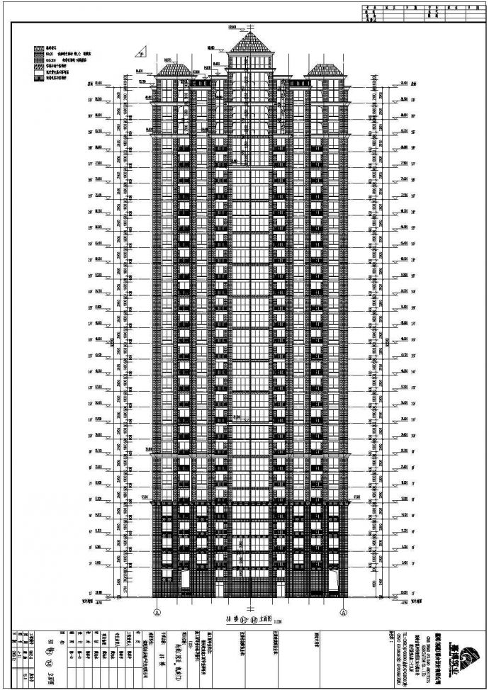 某地31层剪力墙结构高层住宅建筑设计施工图纸_图1