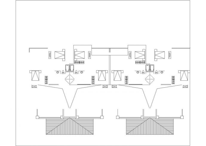 某地小型简单的五层花园洋房别墅建筑方案图_图1