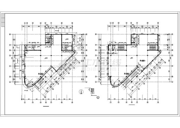 比较简单实用的小区建筑设计方案图-图一