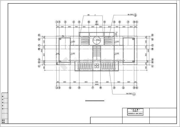 精美详细的住宅楼建筑施工图（共10张）-图一