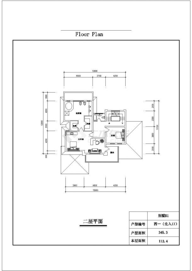 最新整理的2套三层别墅建筑方案图-图二