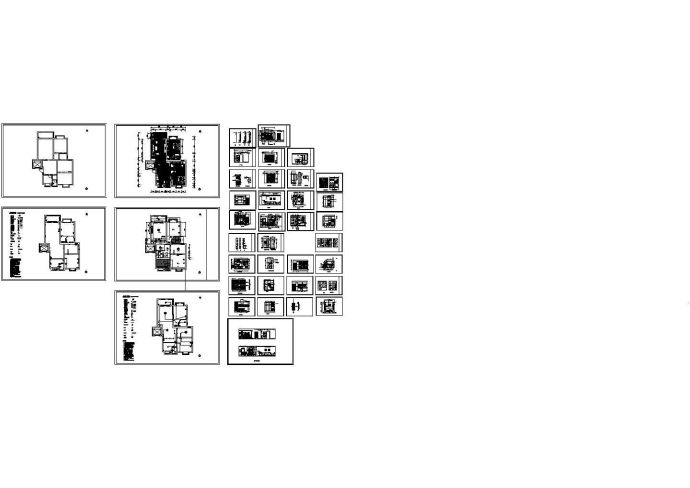 某新古典主义家居装修设计施工图_图1