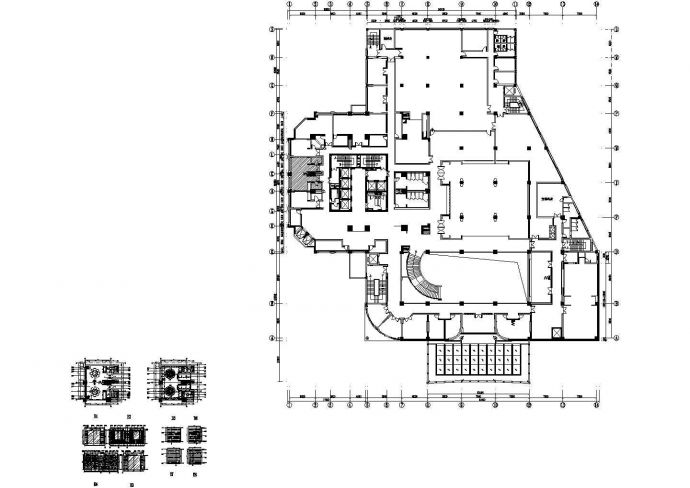 广州小餐厅室内立面cad图【室内立面 4个CAD文件】_图1