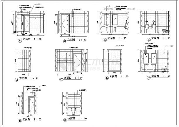 某地大型KTV包房装修设计图（共22张）-图一
