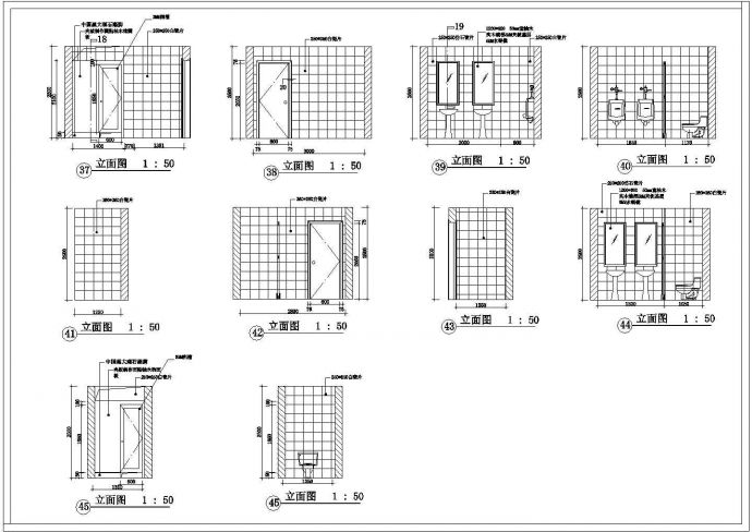 某地大型KTV包房装修设计图（共22张）_图1