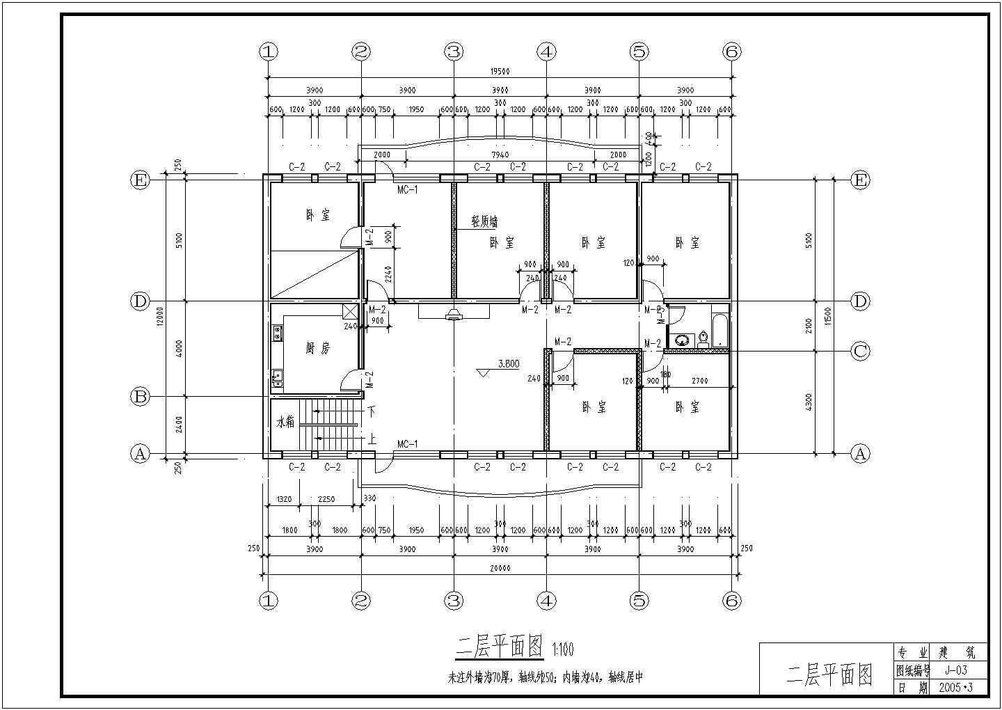某地小型高档二层欧式别墅建筑方案图（最新整理）