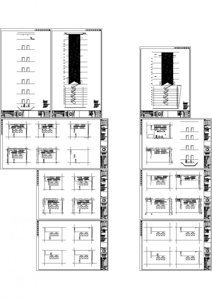 [内蒙古]20层知名企业五星级酒店建筑设计施工图（知名企业研究院）_图1