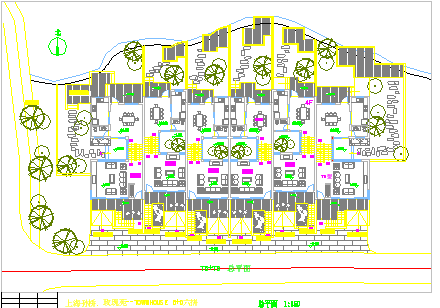 上海黄浦某大型高档综合住宅建筑图纸-图二