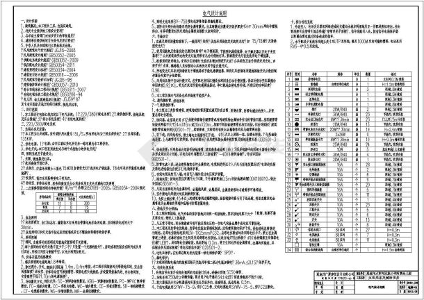 某地区小学附属幼儿园电气施工平面图-图一