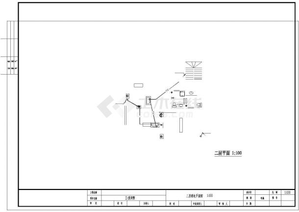 某地大型别墅电气设计图（共16张）-图二