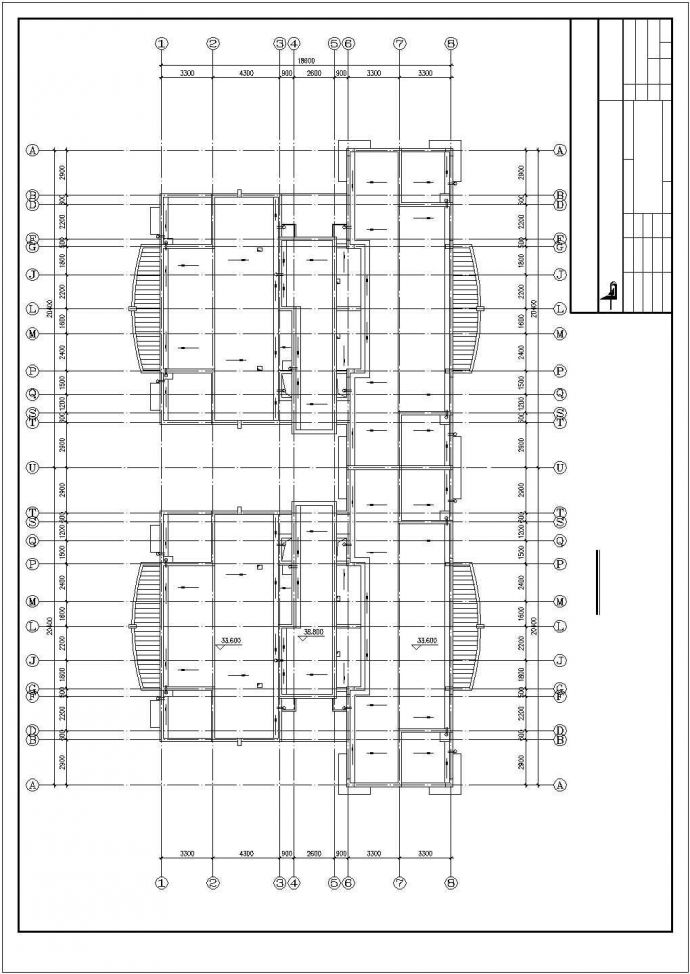 某十一层小高层住宅楼建筑设计方案图_图1