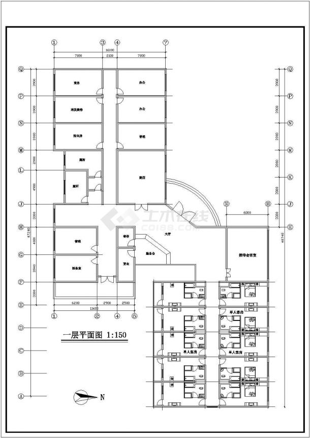 绝对划算的58套小区规划及建筑方案图纸大整合-图二