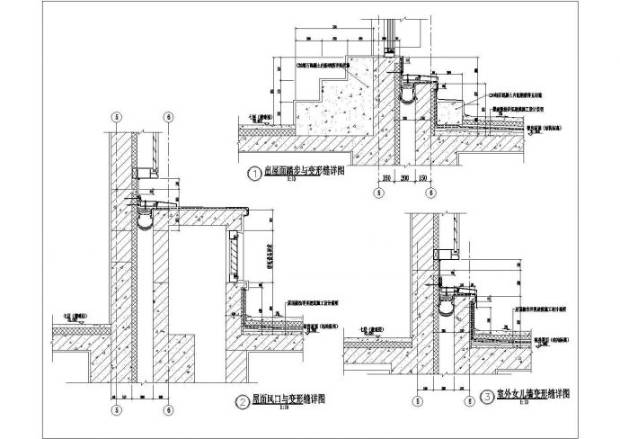 建筑设计施工图节点详图参考（值得收藏）_图1
