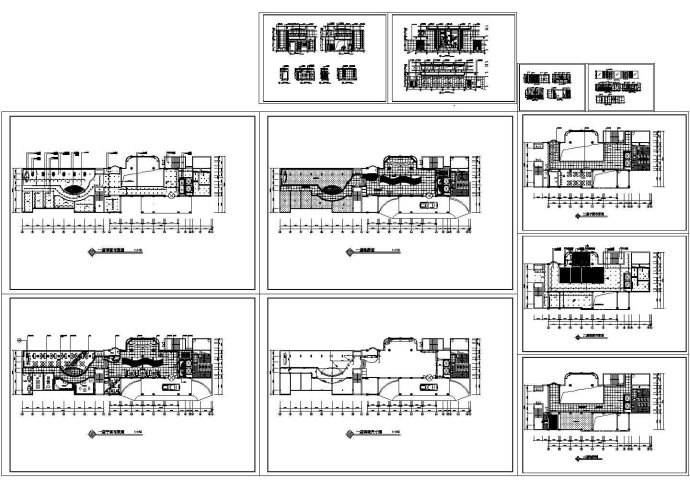 某星级酒店室内装修设计cad施工图（大院设计，11张图）_图1