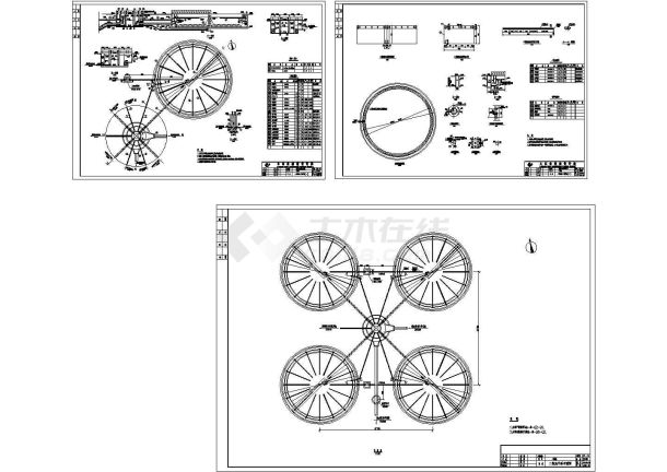 东阿某污水厂设计施工图（含设计说明、21个CAD）-图一