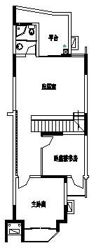 【南京市】某小区两室一厅建筑设计cad图-图一