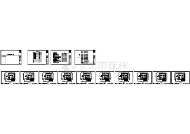 某品牌火锅店完整图纸（含效果图）-图一