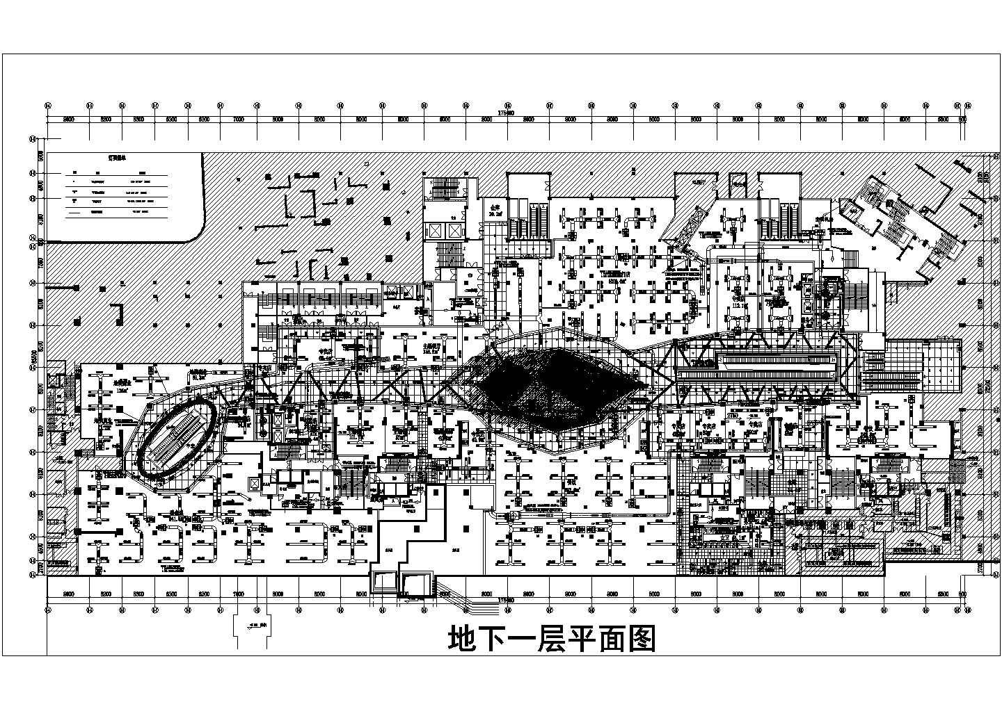某地商业建筑地下室空调设计施工图