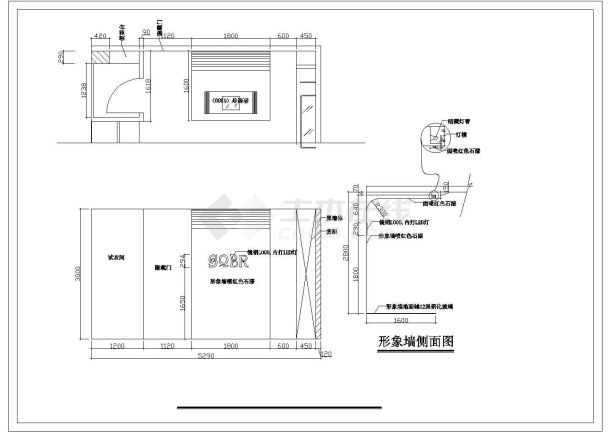 服装专卖店设计装修图（共10张）-图二