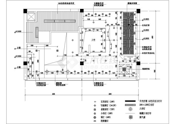 某地中型西餐馆装修图（共12张）-图二