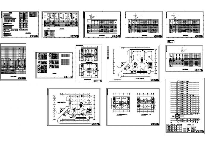 某二十六层综合楼电气设计图_图1