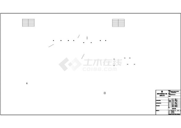 常州大学城大学多层食堂暖通工程施工设计cad图纸-图二