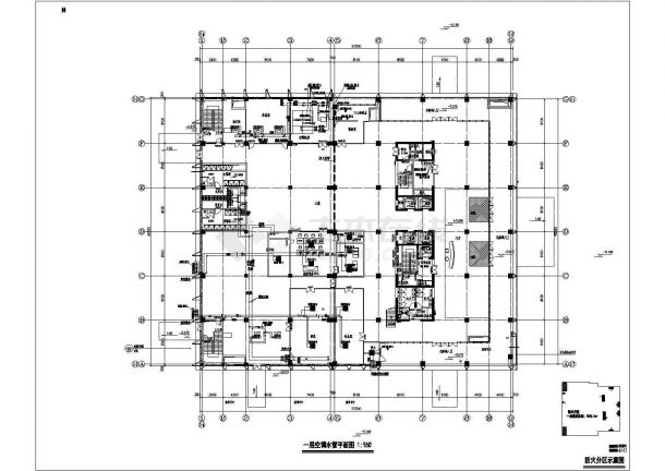 某三层综合类办公楼暖通空调设计施工图纸-图二