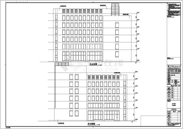 某厂区总平面规划及单体厂房建筑设计方案图-图二