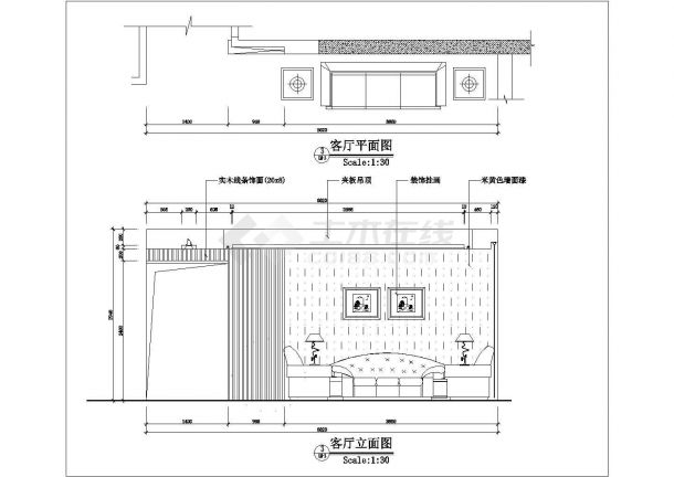 某地高档住宅建筑装饰施工图（全集）-图二