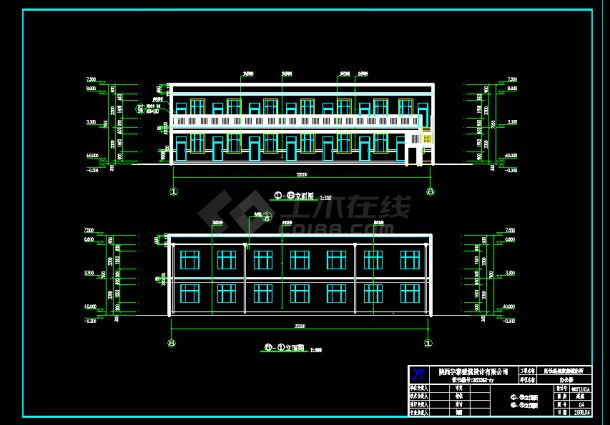 某地大型派出所办公楼建筑施工图（全套）-图二