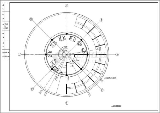 比较经典的中餐厅建筑施工图（全集）-图一