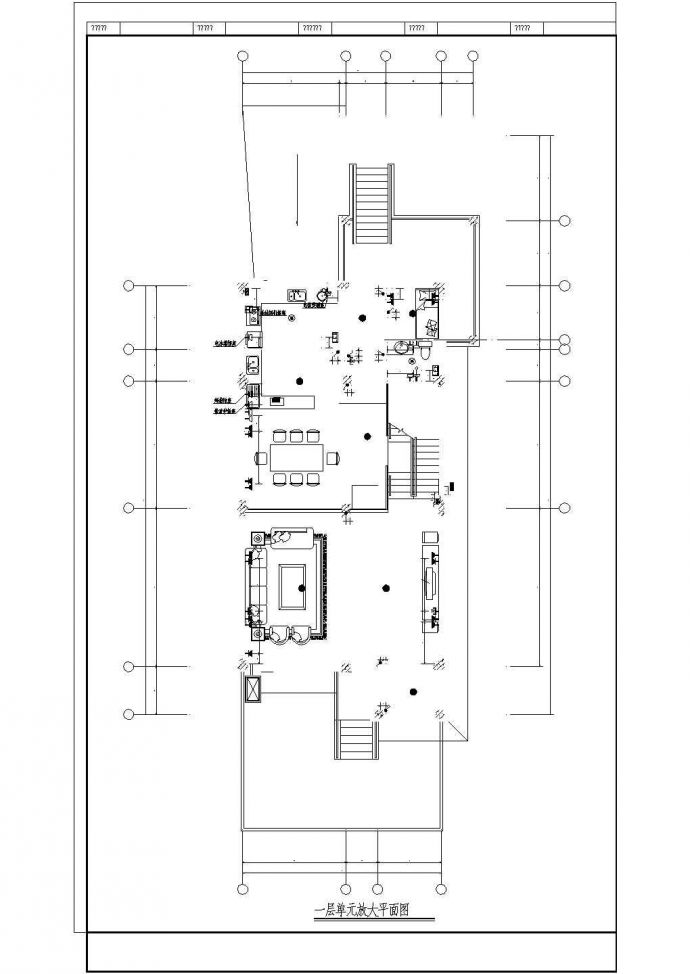 某地小型别墅电气设计图（共8张）_图1
