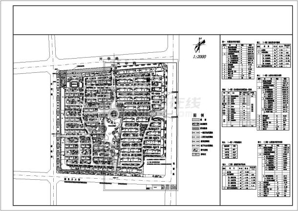 某小区住宅建筑室外管网规划设计施工图纸-图二