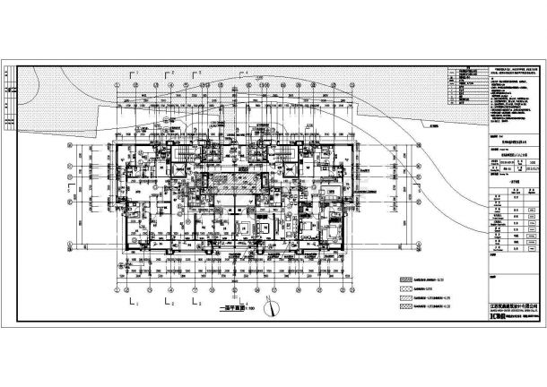 某地区20层住宅楼建筑设计施工图-图二