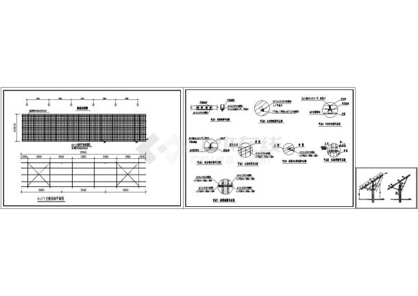 预应力混凝土管桩光伏支架设计图-图一
