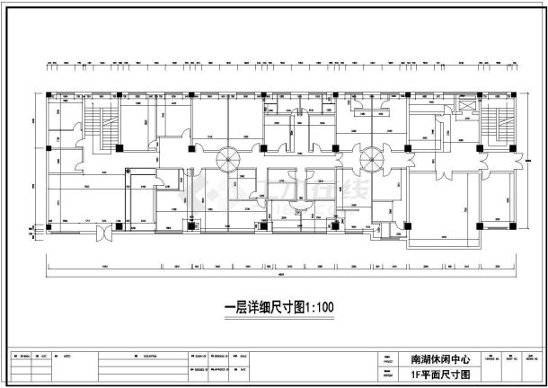 某地大型休闲中心方案图（共10张）-图一