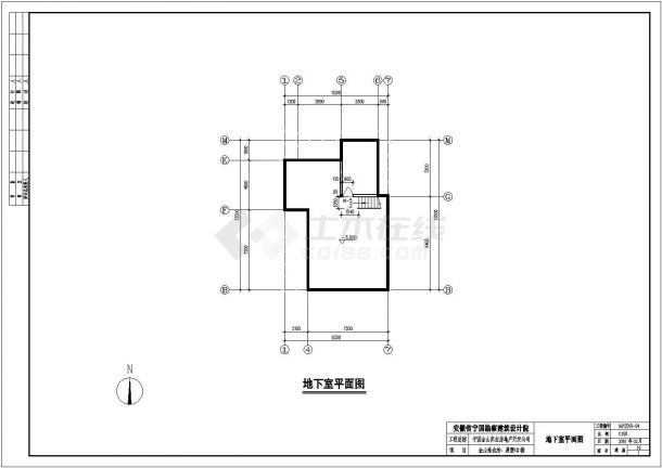 某地区三层带坡屋顶别墅建筑设计施工图-图二