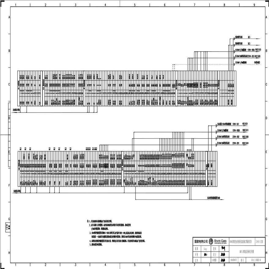 110-A1-1-D0202-16 10kV 1M母线设备柜端子排图.pdf-图一