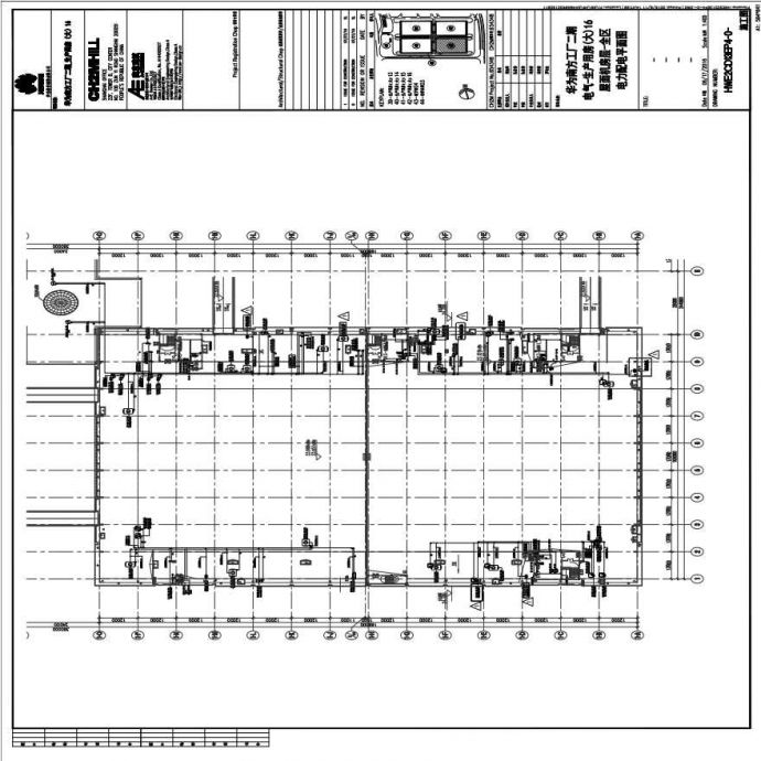 HWE2CD13EP4-0-电气-生产用房(大)16屋面机房层-全区电力配电平面图(1).PDF_图1