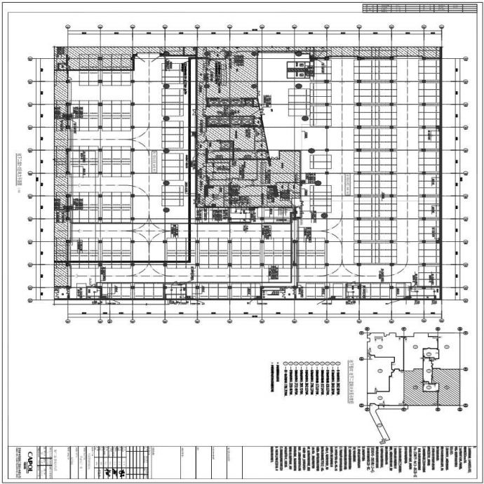 E2B负二层地下室电气平面图 2-2区平面图.pdf_图1